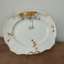 Antique Art Deco, Alfred Meakin, 'Coralie' Marigold 26.5 X 32cm Serving Platter