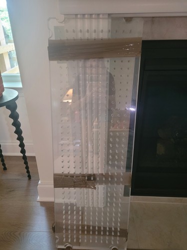 Acrylic rectangle shelves - (3),