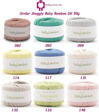 Sirdar Snuggly Baby Bamboo DK 50g - RRP £5.00 - Our Price £4.20