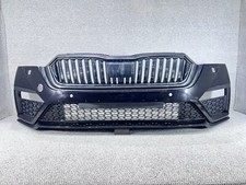 2021 - 2025 SKODA OCTAVIA VRS NEW SHAPE MK4 COMPLETE FRONT BUMPER & GRILL (#117)