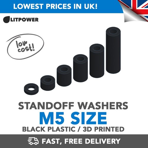 Washers spacers - m5, (5mm)