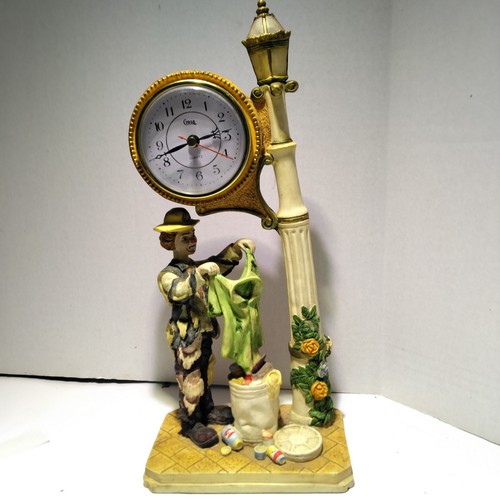 Crosa lamp post clock street - lamp,
