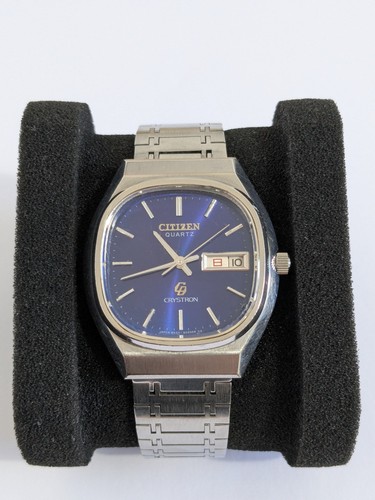 Vintage citizen blue square - citizen,