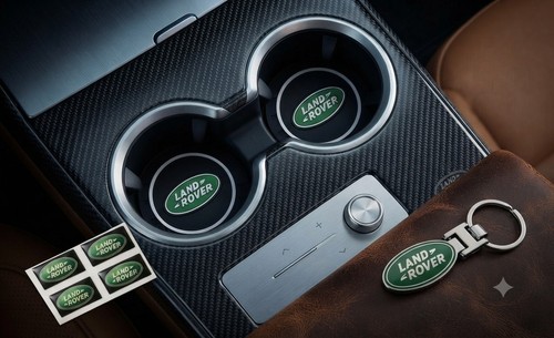 New land rover set badges - set,