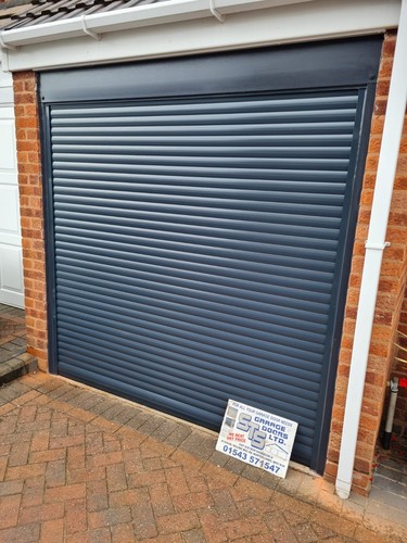Electric roller garage - electric, door