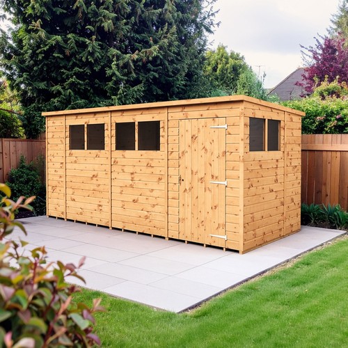 Empire pent garden shed wooden - garden,
