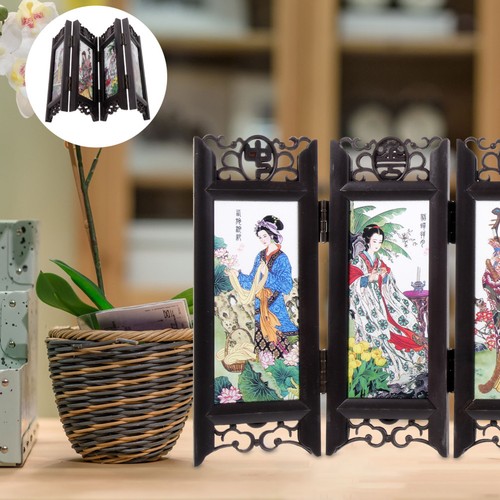 Room divider vintage folding - divider,