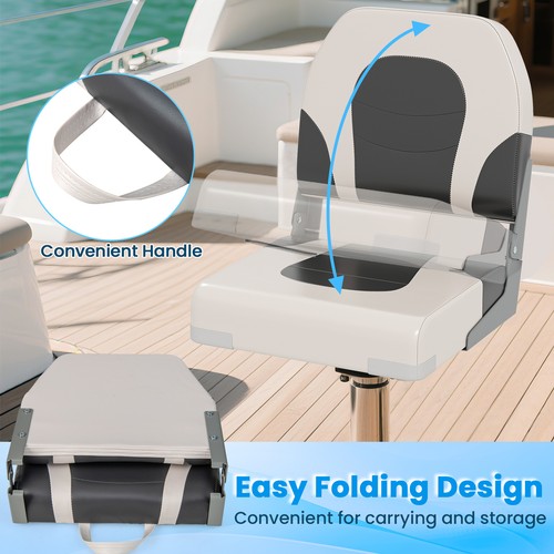 Pack boat seat padded - 2,