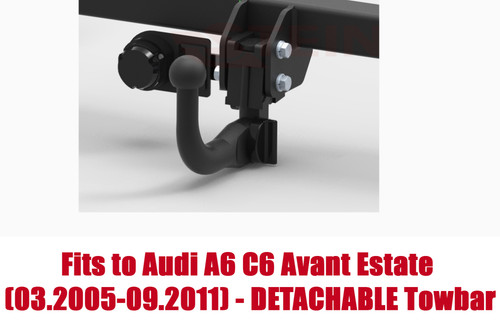 Detachable tow bar - detachable,