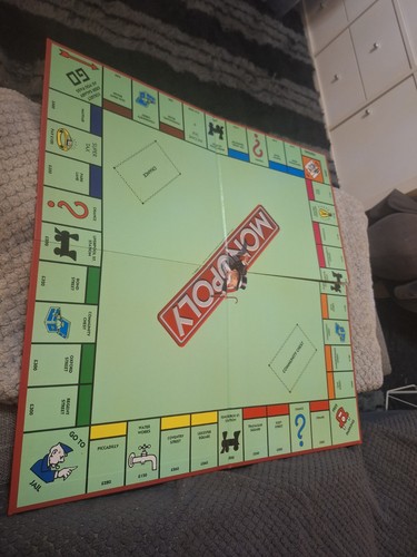 Original 2001 monopoly - original, spare