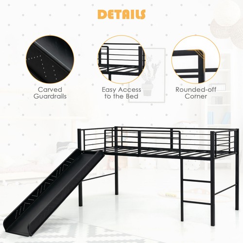 Kids single loft bed - kids,