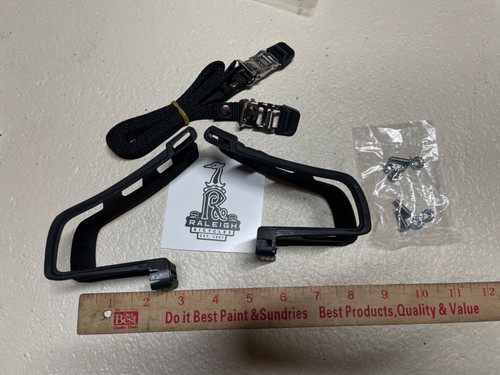 Raleigh bikes toe clips and - bikes,