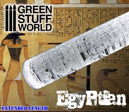 Rolling pin egyptian texture - -,