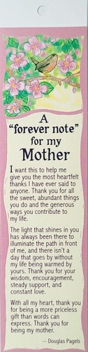 Forever note for - a, my