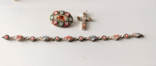 Vintage italian micro mosaic - vintage,