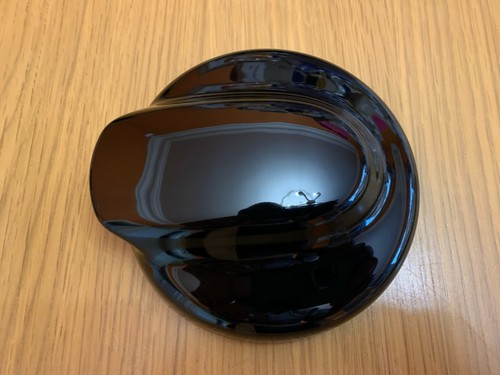 Gloss black fuel cap cover - gloss,