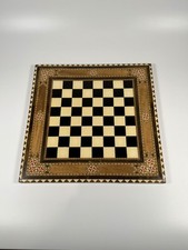 Vintage Wooden Inlay Marquetry