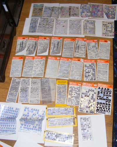 Decadry letraset rexel - letraset,