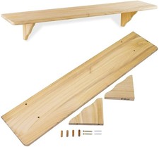 Natural Wood Wall-Mounted