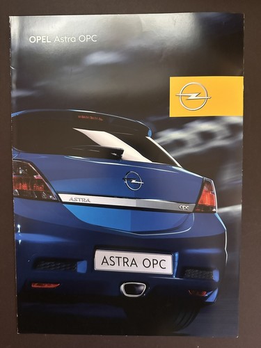Opel astra opc brochure - opel,