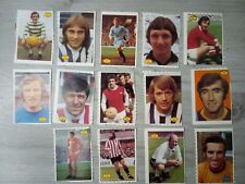 SUPER STARS OF 72 FOOTBALL TRADING CARDS BUNDLE x 14 - 1971 RARE VINTAGE SOCCER