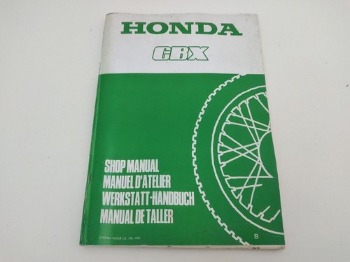 Honda cbx 1000 workshop - 1000,