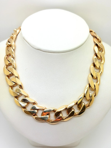 9ct yellow solid gold heavy - solid,