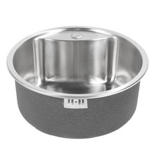 Bar Sink Round Sink Stylish Anti Rusty 45x45x20cm High Strength Versatile For