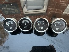 FORD LOTUS  CORTINA MK2 GT 1600E FULL SET OF DASH GAUGES NICE WORKING CONDITION