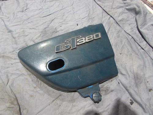 1974 suzuki gt380 side panel - suzuki,