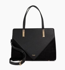 Dune London Denbeigh Black Medium Tote Bag New with Tags RRP £89 *FREE POSTAGE*