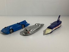 3 Lledo Land Speed Record Vintage Diecast -Bluebird, Spirit of America & Railton