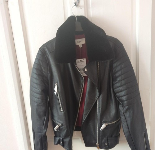 Next black faux - next, leather