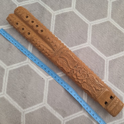 Vintage hand carved wooden - vintage,