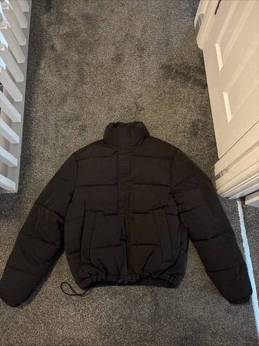Zara black puffer jacket - puffer,