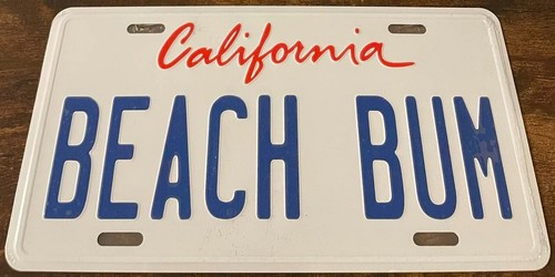 California beach bum booster - beach,