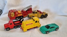 Joblot Of 16 Vintage Corgi And Matchbox  Vehicles.  Playworn