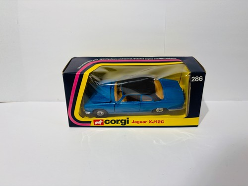 Corgi 286 jaguar - xj12c, blue