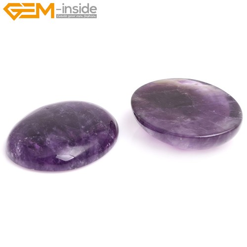Natural amethyst beads - beads, cab