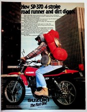 Suzuki SP-370 Motorcycle Ad
