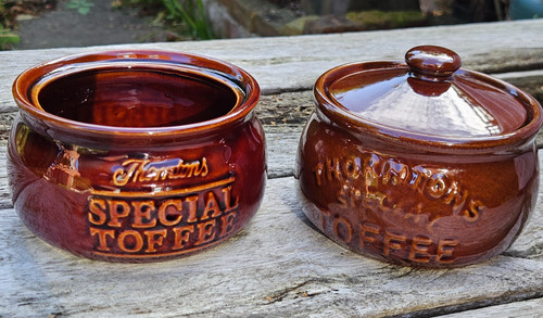 Thorntons special toffee pot - toffee,