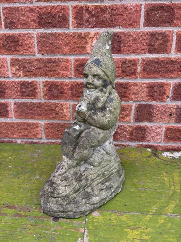 Vintage 1960s concrete garden - 1960s,
