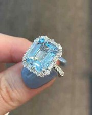 5.00 Ct Emerald Cut Natural