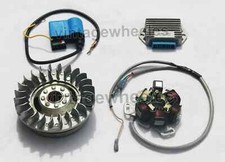 LAMBRETTA LI- Sx STANDARD WEIGHT 12 VOLT ELECTRONIC IGNITION KIT STATOR CDI COIL