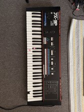 Roland JX-3P Vintage Polyphonic Synthesizer Keyboard Black Working Condition
