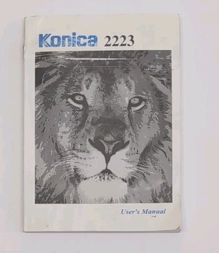 Konica 2223 copier printer fax - 2223,