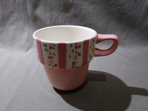 Stackable hand painted - m&s, mug