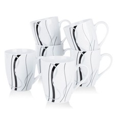 VEWEET 6-Piece Mug Set 315ml
