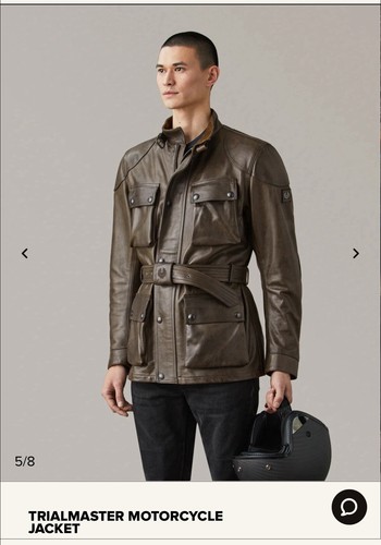 Belstaff trialmaster leather - belstaff,