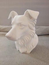Border Collie Bust Ornament
